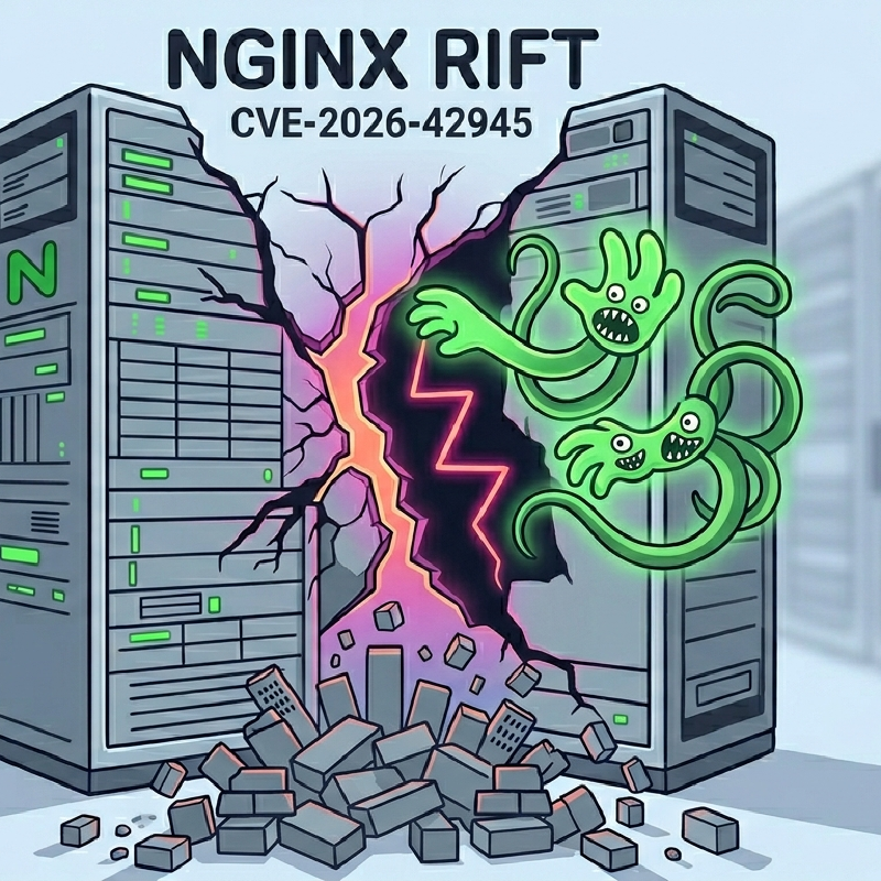 NGINX Rift: La vulnerabilidad de 18 años que convierte el servidor web más usado del mundo en puerta de entrada para atacantes