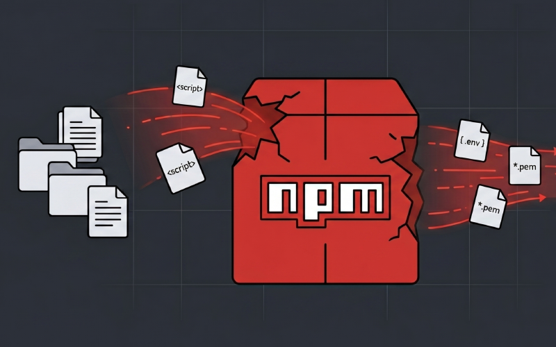 Malware-Slop en npm: el paquete que robaba archivos de Claude y expuso su propio token de GitHub